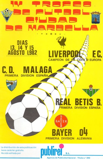 Match programme